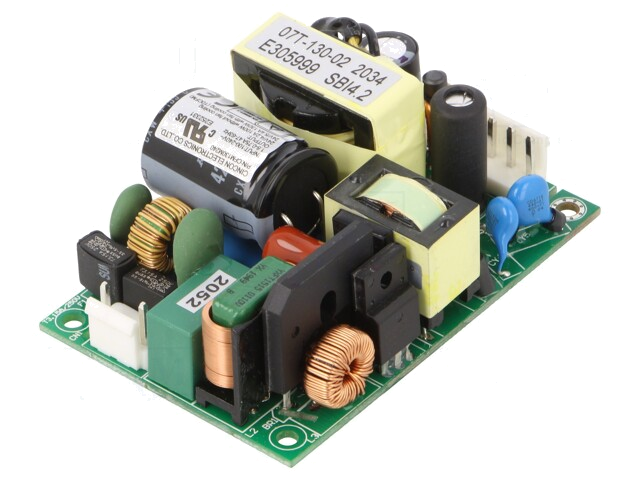 Voedingseenheid: schakelende; open; 130W; 80÷264VAC; 24VDC; 5,4A Voedingseenheid: schakelende; open; 130W; 80÷264VAC; 24VDC; 5,4A